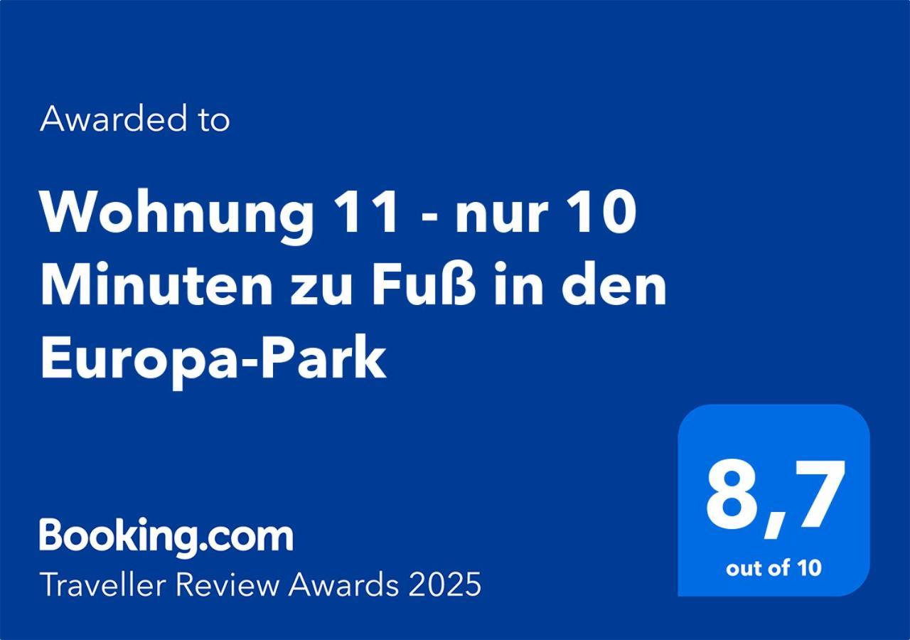 Wohnung 11 - Nur 10 Minuten Zu Fuss In Den Europa-Park Rust Exterior photo